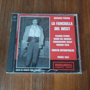 La Fanciulla Del West by Mitropolous [Audio CD] New Sealed 2005 Remake of 1954